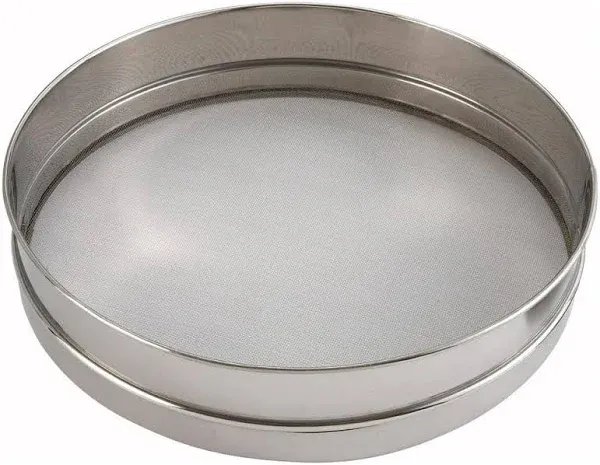 Winco SIV-12 Stainless Steel Mesh Sieve 12in.