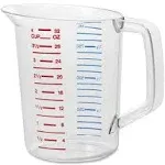 RUBBERMAID COMMERCIAL PRODUCTS FG321600CLR Measuring Cup,Clear,Plas<wbr/>tic 2YU28