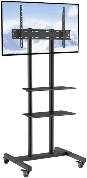 VEVOR Mobile TV Stand Mobile TV Cart for 32 to 70 inch TVS LDDSZJKYDLY8557PTV0