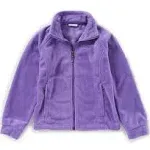 Columbia lavender girls fleece, size L