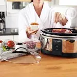 Crock-Pot 2139005 6 qt. Connected Slow Cooker, Works with Alexa