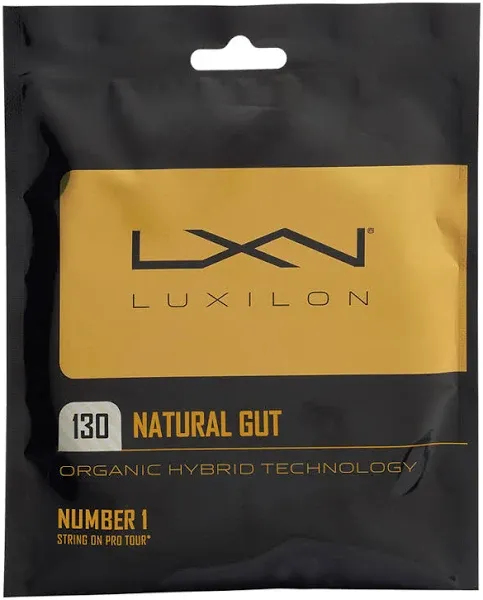 Luxilon Natural Gut Tennis String Natural