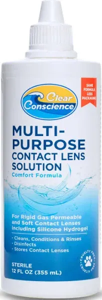 Clear Conscience Multi-Purpose Contact Lens Solution