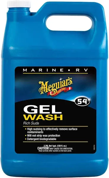 Meguiar's #54 Boat Wash Gel - 1 Gallon - M5401