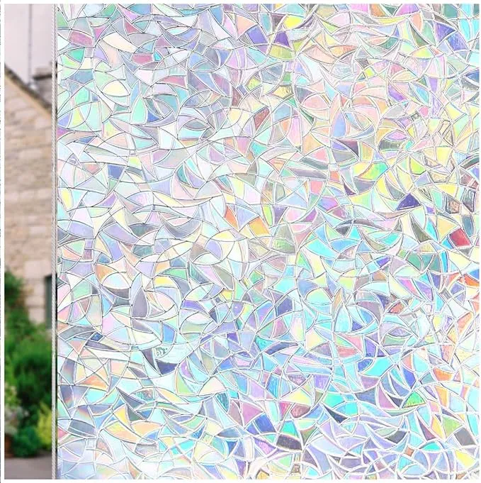 Static Decorative Privacy Window Films PVC Glass Films