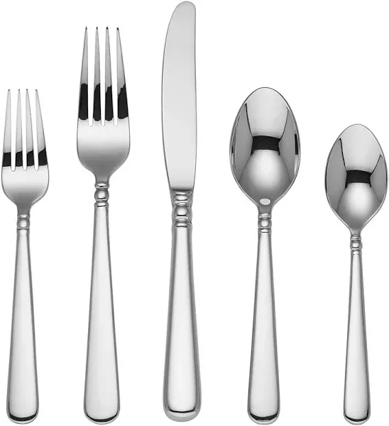 Lenox Pearl Platinum 5-Piece Flatware Place Setting