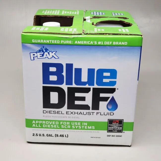 Blue DEF Diesel Exhaust Fluid