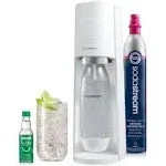 SodaStream Terra Sparkling Water Maker (White) with CO2, DWS Bottle and bubly Drop