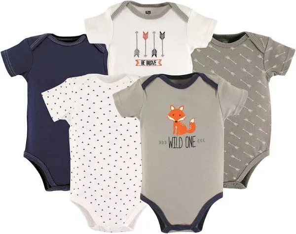 Hudson Baby Wild One Bodysuits