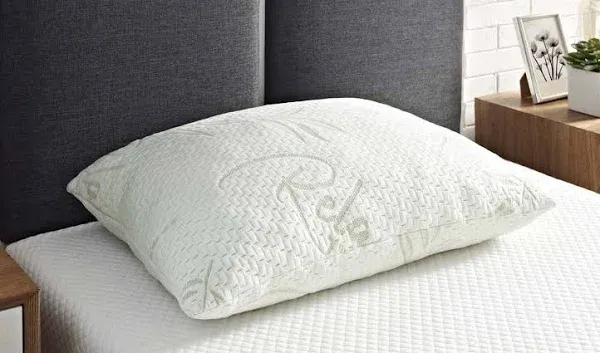 Relax Queen Size Pillow in White