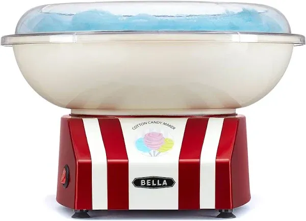 BELLA Electrically Powered Cotton Candy Maker, 475-Watt, Red &amp; White，US