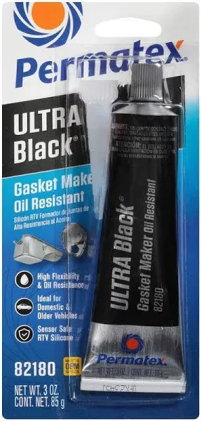 Permatex Ultra Black RTV Silicone Gasket Maker