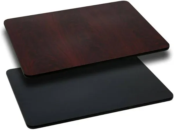 Flash Furniture 30'' Rectangular Table Top or Reversible Laminate Top