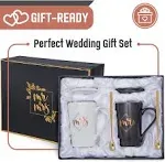 Mr And Mrs Mug Set Best Wedding Gifts For Couple Gifts For Newlyweds Mr And Mrs 