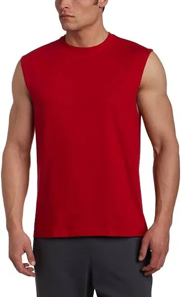 Russell Athletic Men&#x27;s Cotton Performance Sleeveless...