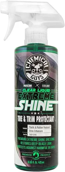 Chemical Guys Clear Liquid Extreme Tire Shine Sprayable Dressing