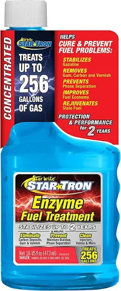 Starbrite Star Tron Classic Gas Formula Enzyme Fuel Treatment - 8oz