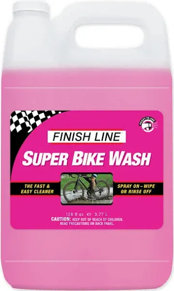 Super Bike Wash - Finish Line Super Bike Wash Cleaner, 1 Gallon - Degreaser /