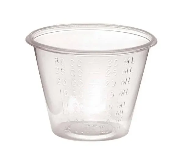 Medline Graduated Plastic Medicine Cups