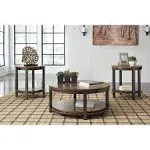 Ashley Roybeck Table (Set of 3) Brown