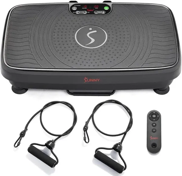 Sunny Health & Fitness Vibration Platform Exercise Machine