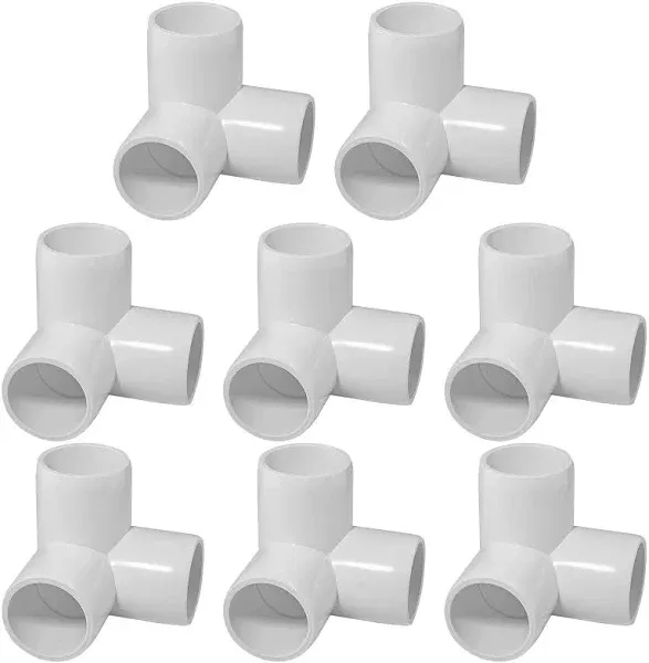 Formufit 3-Way Elbow Furniture Grade PVC Fitting