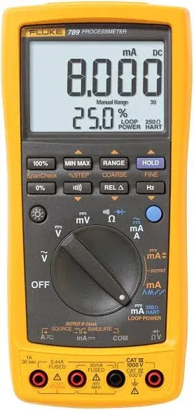 FLUKE 789 PROCESSMETER PROCESS METER LOOP CALIBRATOR (NEW SEALED)