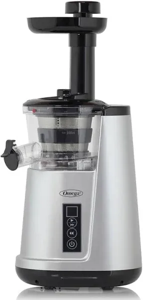 Omega Cold Press 365 Vertical Masticating Juicer Silver JC3000SV13