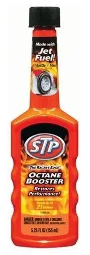 STP Octane Booster Fuel Intake System Cleaner Bottles