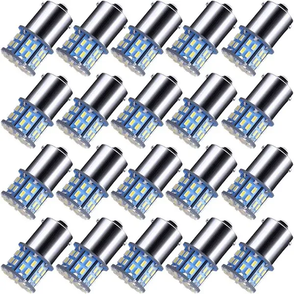 AUXLIGHT 20 PCS 1156 1141 1003 7506 BA15S RV Interior Light Bulbs Super Brigh...