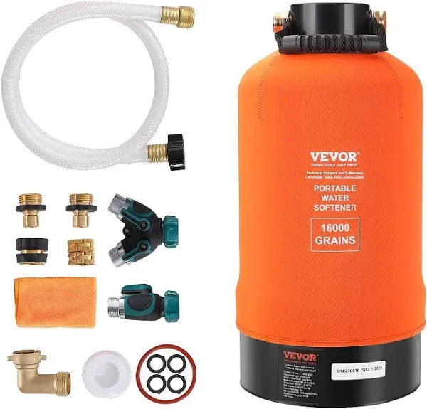 VEVOR RV Water Softener 16,000 Grain Portable Water Softener VEVOR