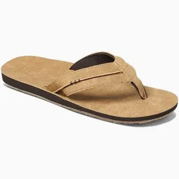 Reef Men&#x27;s Marbea SL Vegan Flip Flops Tan Brown Sz 9