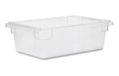 Rubbermaid 3-1/2 Gallon Clear Food/Tote Box