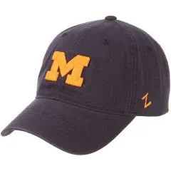 Michigan Wolverines Mens Zephyr Scholarship Adjustable Hat