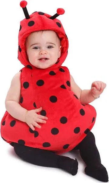 Dress Up America Ladybug Costume, 12-24 months