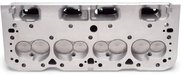 EDELBROCK 60859 - SBC Centerbolt Performer Cylinder Head 60cc 2.020/1.600 Assemb