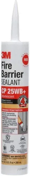 3M CP 25WB+ Fire Barrier Sealant