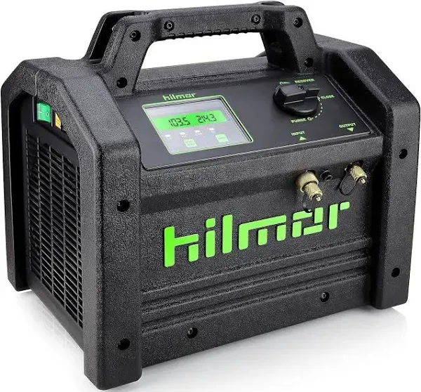 Hilmor 1950536 Lightweight Brushless DC Refrigerant Recovery Machine