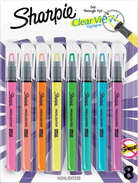 Clear View Highlighter Sharpie