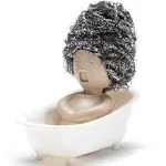 Peleg Design Soap Opera Dish Scrubber Holder for Kitchen Sink