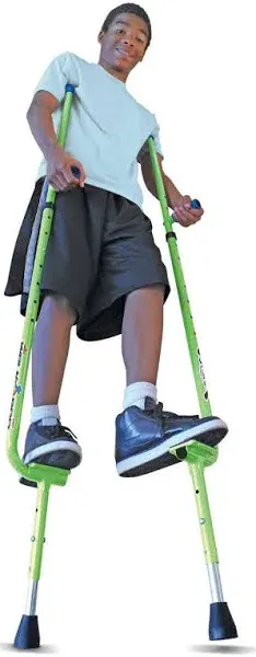 Geospace Original Walkaroo Xtreme Steel Balance Stilts with Height Adjustable &amp;