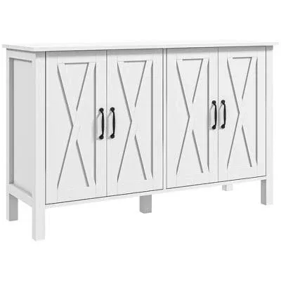 HOMCOM Farmhouse Buffet Sideboard