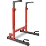 ProsourceFit Power Dip Station - Red