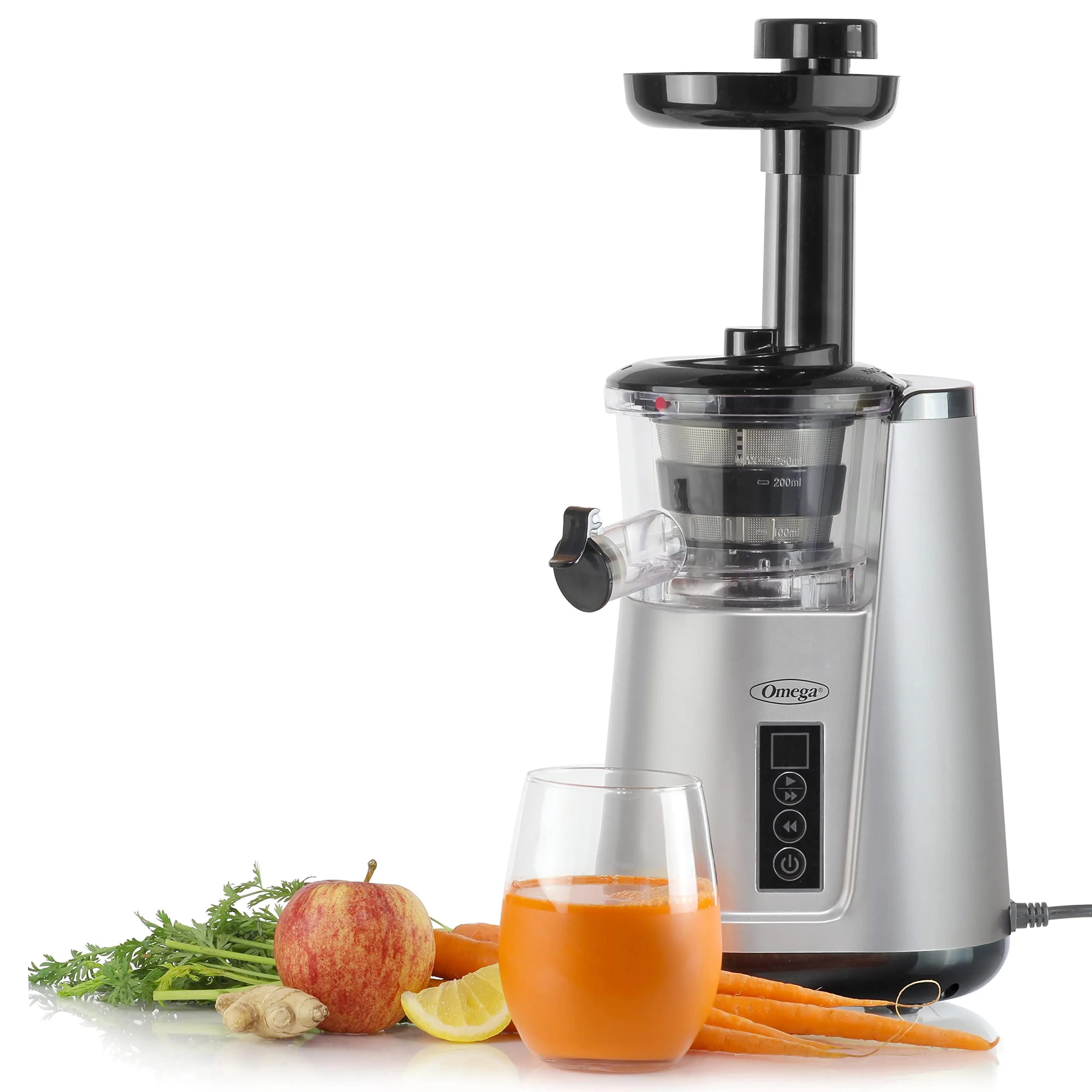 Omega Cold Press 365 Vertical Masticating Juicer Silver JC3000SV13