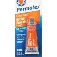 PERMATEX 85420 - Permashield Fuel Resistant Gasket Dressing &amp; Sealant, 2 oz Tube