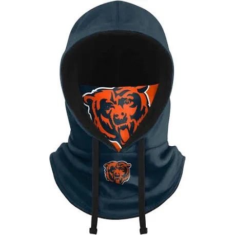 FOCO NFL Logo Team Color Drawstring Winter Cap Hooded Gaiter Balaclava Face Cover