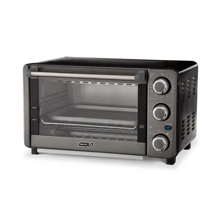 Dash Express Countertop Toaster Oven with Quartz Technology, Bake, Broil ad