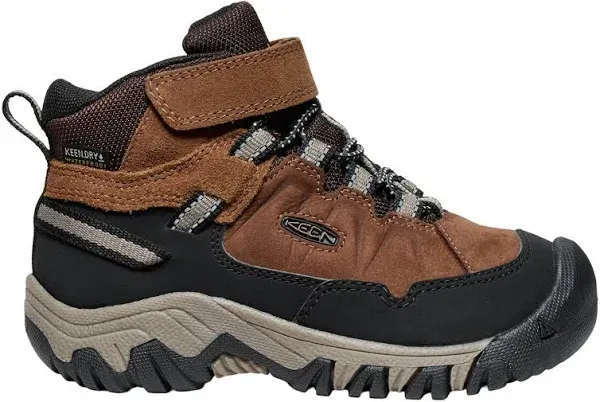 Kids' KEEN Targhee IV Mid Waterproof - Bison/Brindle | Stan's Fit For Your Feet