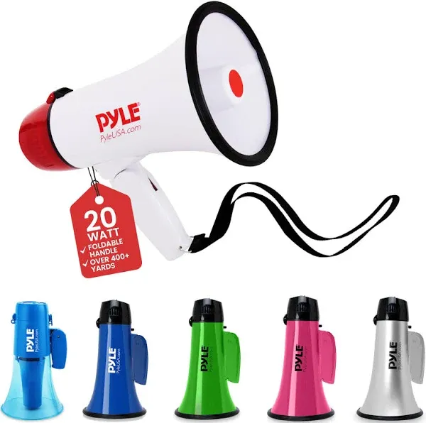 Pyle PMP20 20-Watt Megaphone/Bullhorn