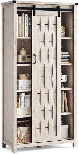 Linsy Home Farmhouse Storage Cabinet